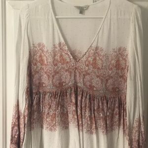 Lucky Brand Peasant Top